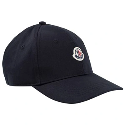 Moncler Navy Logo Baseball Cap