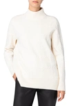 AKRIS PUNTO CHECK WOOL BLEND SWEATER,906100124850