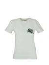 ETRO T-SHIRT WITH EMBROIDERED PEGASO,14514 7957 990
