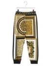 YOUNG VERSACE BAROCCO PANTS,10001201A00265 5W060