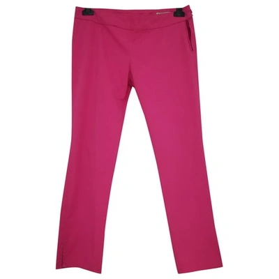 Pre-owned Gas Straight Pants In Pink