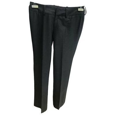 Pre-owned Drykorn Trousers In Black