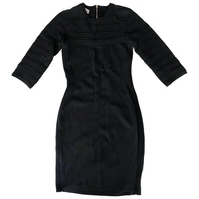 Pre-owned Stefanel Mid-length Dress In Black