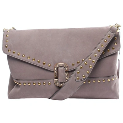 Pre-owned Marc Jacobs Leather Handbag In Grey