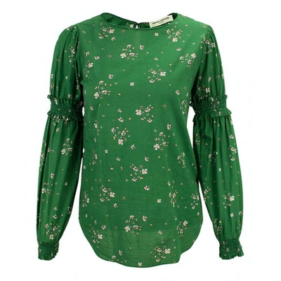 Pre-owned Amanda Uprichard Tunic In Green