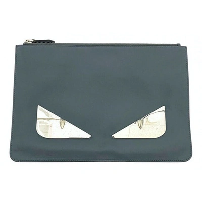 Pre-owned Fendi Leather Small Bag In Green