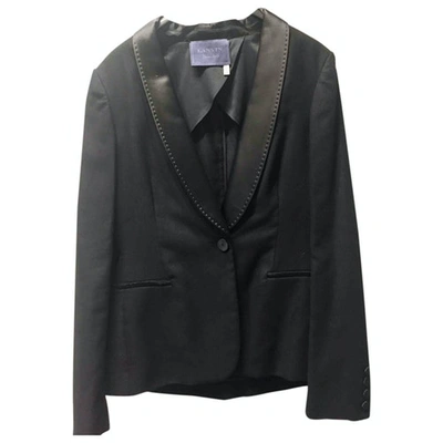 Pre-owned Lanvin Suit Jacket In Black