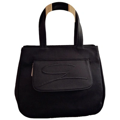 Pre-owned Genny Cloth Handbag In Black