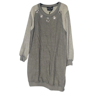Pre-owned Marco Bologna Mini Dress In Grey