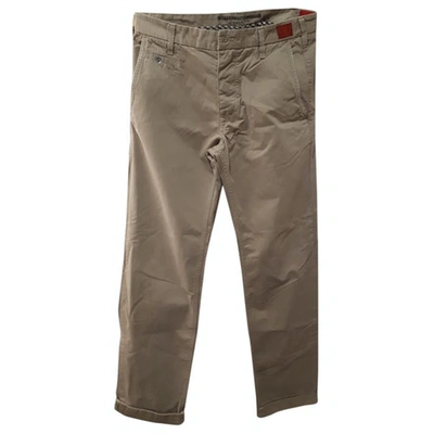 Pre-owned Replay Trousers In Beige