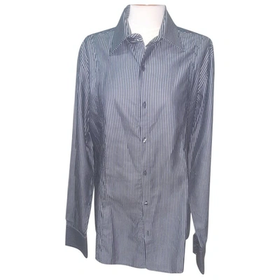 Pre-owned Guess Shirt In Grey