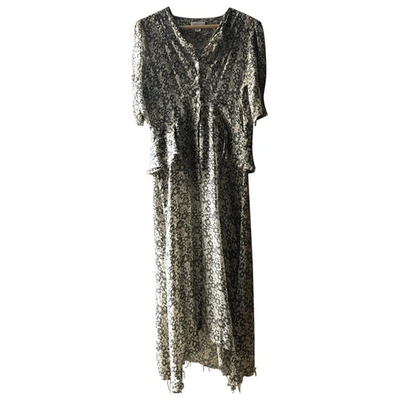 Pre-owned The Jacksons Silk Mid-length Dress In Other