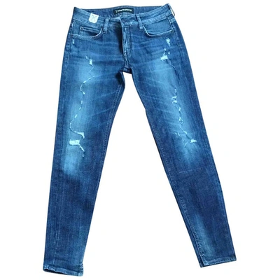 Pre-owned Drykorn Slim Jeans In Blue