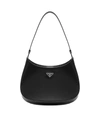 PRADA PRADA CLEO LOGO PLAQUE SHOULDER BAG