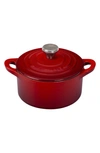Le Creuset Enameled Cast Iron Mini Cocotte In Cerise