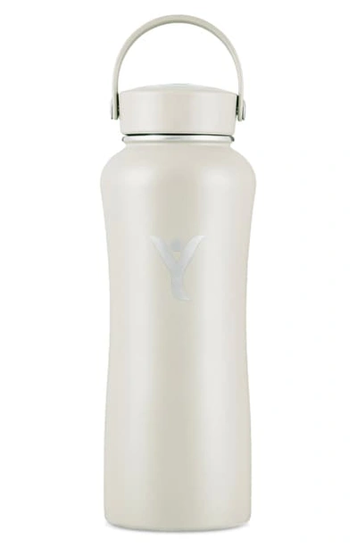 Dyln 32-ounce Insulated Bottle With Vitabead Diffuser In Pearl
