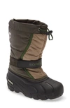 Sorel Kids' Flurry Weather Resistant Snow Boot In Alpine Tundra