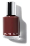 Static Nails Liquid Glass Nail Lacquer In Fully Caffeinated
