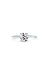 FOREVERMARK X MICAELA SIMPLY SOLITAIRE ROUND DIAMOND ENGAGEMENT RING,ER9001RD050D3P0650