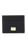 DOLCE & GABBANA DOLCE & GABBANA LOGO PLAQUE CARDHOLDER