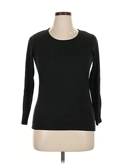 Pre-owned 32 Degrees 3/4 Sleeve T-shirt In Black