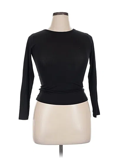 Pre-owned 32 Degrees 3/4 Sleeve T-shirt In Black