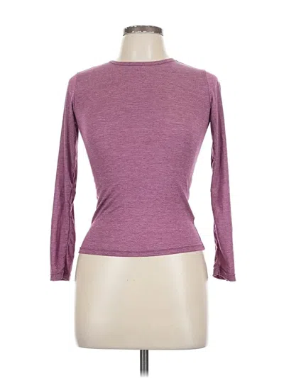 Pre-owned 32 Degrees 3/4 Sleeve T-shirt In Purple