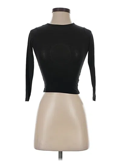 Pre-owned 32 Degrees 3/4 Sleeve T-shirt In Black