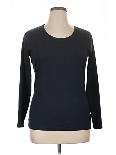 Pre-owned 32 Degrees 3/4 Sleeve T-shirt In Black