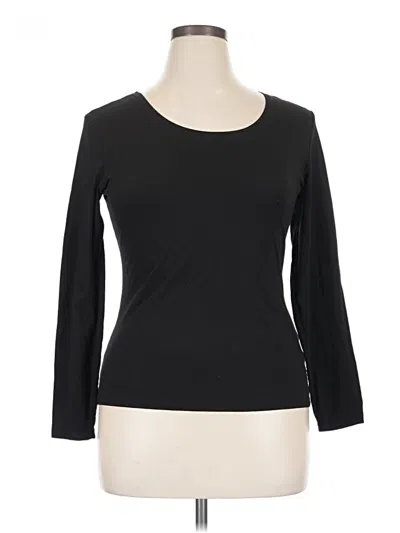 Pre-owned 32 Degrees 3/4 Sleeve T-shirt In Black