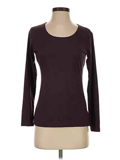 Pre-owned 32 Degrees 3/4 Sleeve T-shirt In Burgundy