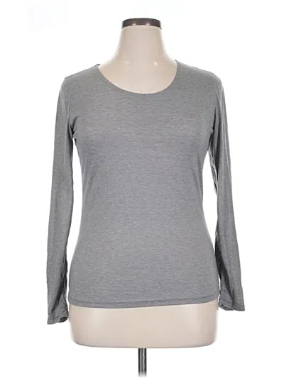 Pre-owned 32 Degrees 3/4 Sleeve T-shirt In Gray
