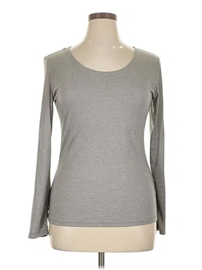 Pre-owned 32 Degrees 3/4 Sleeve T-shirt In Gray
