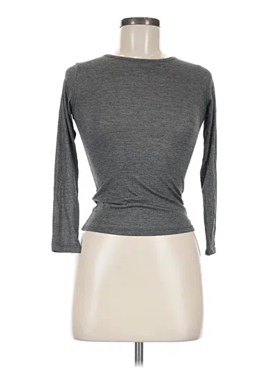 Pre-owned 32 Degrees 3/4 Sleeve T-shirt In Gray