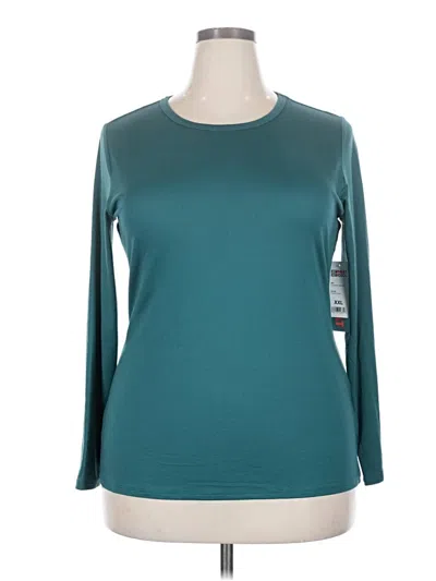 32 Degrees 3/4 Sleeve T-shirt In Teal
