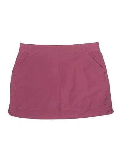 Pre-owned 32 Degrees Active Skort In Burgundy