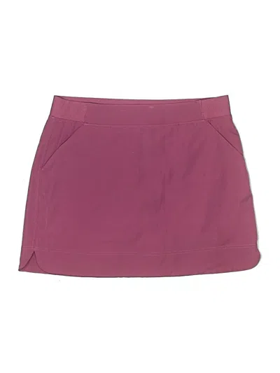 Pre-owned 32 Degrees Active Skort In Burgundy