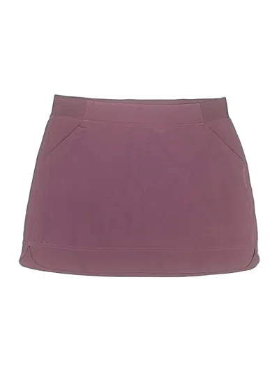 Pre-owned 32 Degrees Active Skort In Burgundy