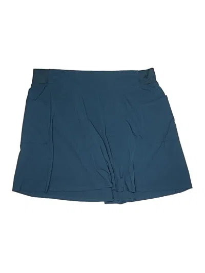 Pre-owned 32 Degrees Active Skort In Teal