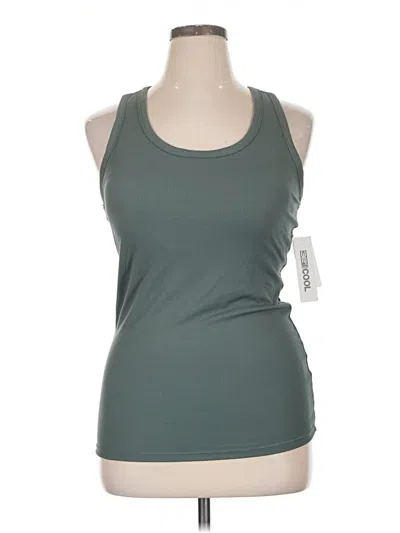 Pre-owned 32 Degrees Active Tank Top In Green
