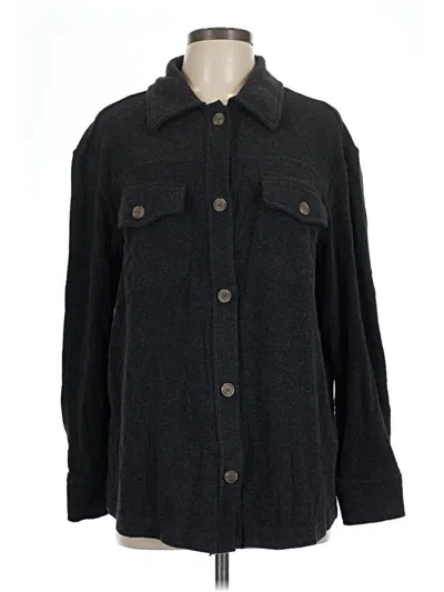 Pre-owned 32 Degrees Cardigan Sweater In Black