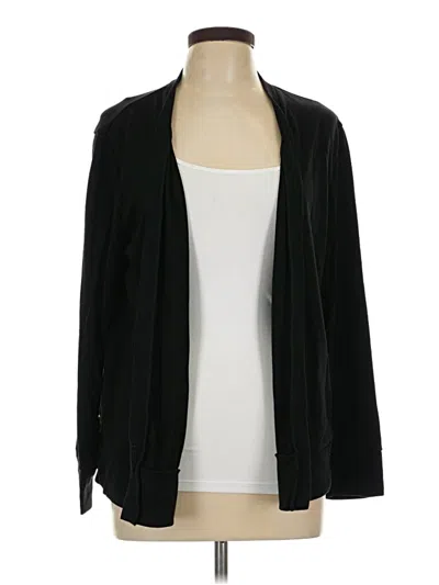 Pre-owned 32 Degrees Cardigan Sweater In Black