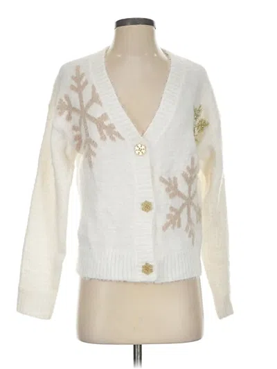 Pre-owned 32 Degrees Cardigan Sweater In Ivory