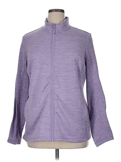 Pre-owned 32 Degrees Cardigan Sweater In Purple