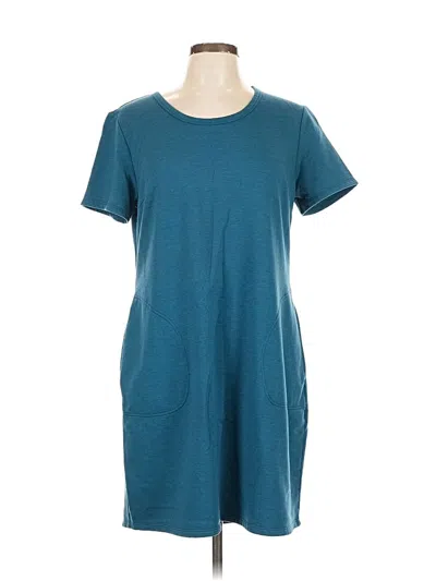 Pre-owned 32 Degrees Casual Dress In Blue