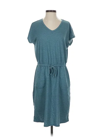 Pre-owned 32 Degrees Casual Dress In Blue