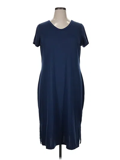 Pre-owned 32 Degrees Casual Dress In Blue