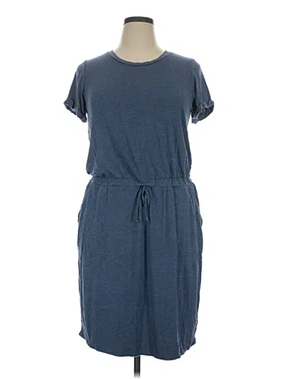 Pre-owned 32 Degrees Casual Dress In Blue