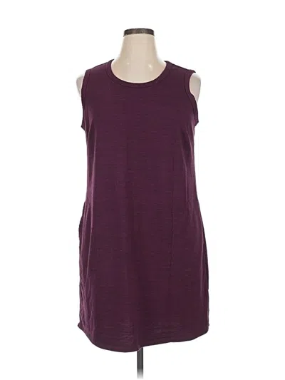 Pre-owned 32 Degrees Casual Dress In Burgundy
