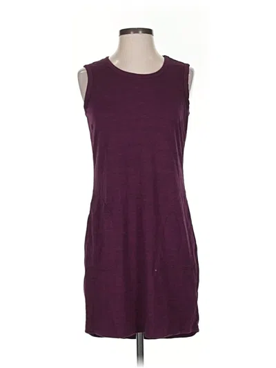Pre-owned 32 Degrees Casual Dress In Burgundy